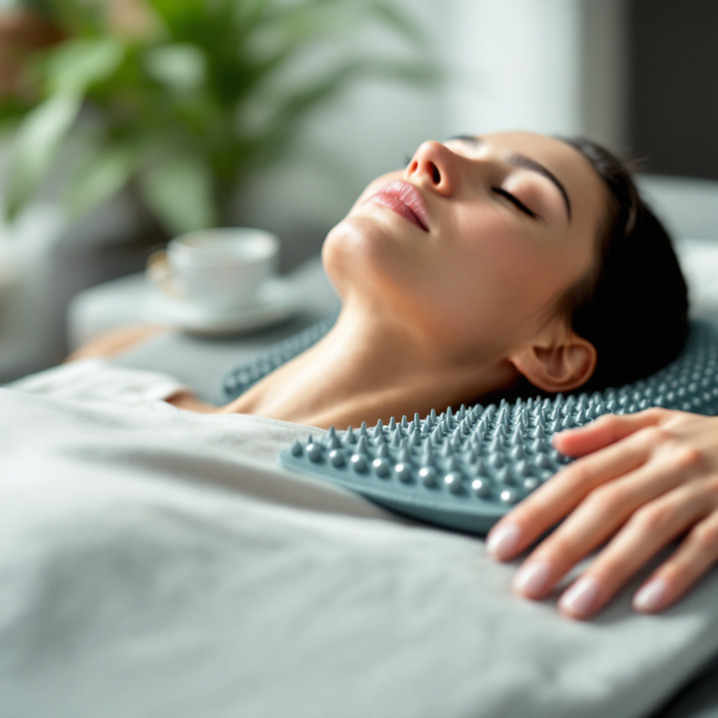 Acupressure Mat and Pillow Set