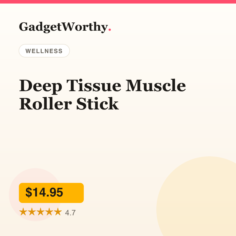 Deep Tissue Muscle Roller Stick